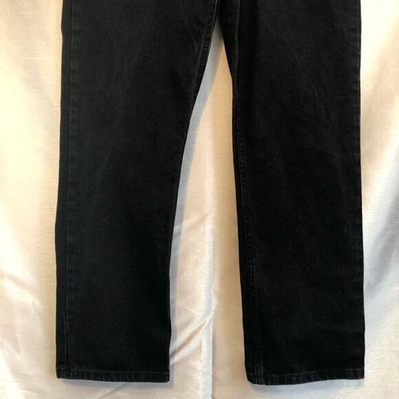 Mens  Regular Fit Black Jeans - Picture 8 of 10